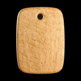 Primo #4 - 11" x 15.5" Bird's-Eye Maple Cutting Board