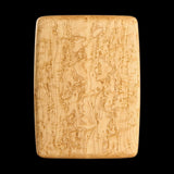 Primo #17 - 7.25" x 9.25" Bird's-Eye Maple Cutting Board