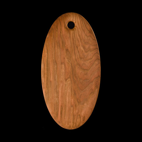 Large Oval Cherry Cutting Board